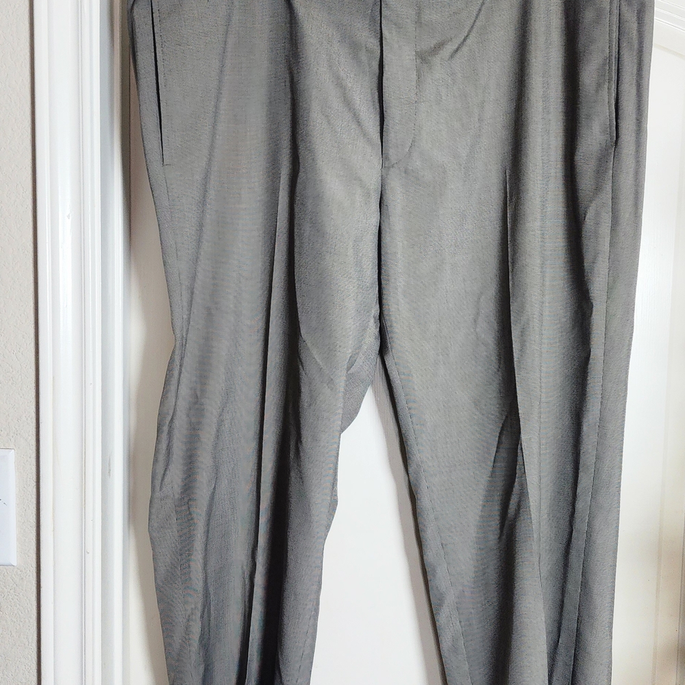 Lauren Ralph Lauren Pants 40X30‎ Grey Flat Dress Pants